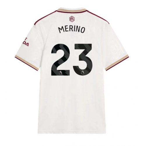 Billige Fotballdrakt Arsenal Mikel Merino #23 Replika Tredjedrakt 2025-26 Kortermet Billige Fotballdrakt Arsenal Mikel Merino #23 Replika Tredjedrakt 2025-26 Kortermet